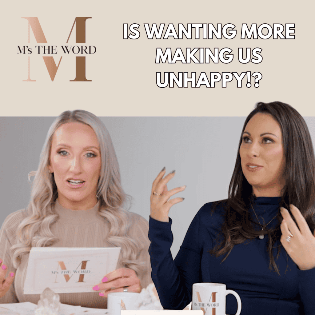 M’s The Word | E9 More! At What Point Does Wanting More Start Costing You?! image